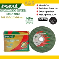 Cutting Disc 4” / Disc / Stainless Steel Cutting Disc / 4” Disc / Mata Grinder / Grinder Disc / Cutt