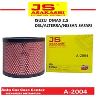 JS Air Filter A2004 for Isuzu D-Max 2.5 Dsl, Alterra , Nissan Safari