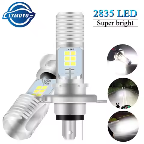 1pcs Motorcycle Headlamp H4 H6M BA20D P15D Motorcycle headlights Driving light drl High low beams Sp