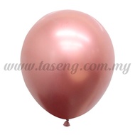 Balloon - 12inch Chrome Balloon 50pcs - Rose Gold