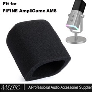 for FIFINE AmpliGame AM8 USB Microphone Foam Microphone Windscreen, for Recording, Podcasting, Wind 