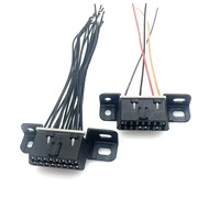 16 Pin OBD2 OBD-II Socket Automotive Diagnostic Interface OBDII OBD 2 Female Connector