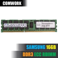 แรม SAMSUNG 16GB DDR3 ECC RDIMM REGISTERED REG SERVER RAM MEMORY PC3 X58 X79 X99 C602 MAC PRO WORKST