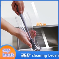 32cm Cup Cleaning Brush Baby Bottle Brush Long Handle Cup Brush Bottle Bristle Clean Brush