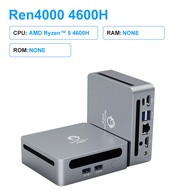 GenMachine New Mini PC AMD Ryzen R5 4600H Windows11 6 Cores 12 Threads WIFI5 BT5.2 DDR4 Max 64GB RAM