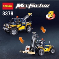 Decool / JiSi 3379 Technic Heavy Duty Forklift (Similar like Lepin 20082)