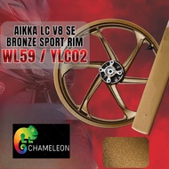 AIKKA LC V8 SE SPORT RIM BRONZE WL59/YLC02 Cat Motor Sport Rim Paint LC COCO