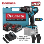 Dagmara TW0007 Professional™ 20V Cordless Screwdriver Drill with  13mm Drilling diameter  Li-Ion Cordless Drill