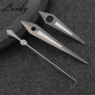 High Quality NH35 Silver Watch Hands Green Luminous For NH35/NH36/7S26/7S36/4R35/4R36 Movements Watc