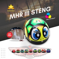 MYRIDER MHR Design Helmet Motor Helmet Steng Helmet Mhr Original 100% Mhr Helmet Kura Kura Arai Helm