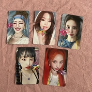 GIDLE Photocard I SWAY Album Galaxy Special Photocard Style One