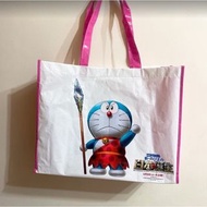 日本 百貨品 收藏 多拉a夢 電影版 日本誕生 Doraemon 哆啦A夢 購物大提袋 收納袋 可重複使用
