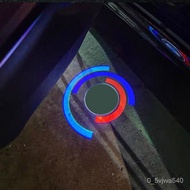 2PC Car 50th Anniversary Logo Car Welcome Light Atmosphere Laser Auto Door Light For BMW X1 X2 X3 X4 X5 X6 3 5 6 7 Serie
