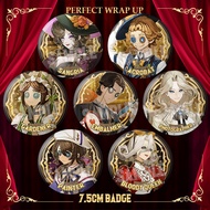 Identity Ⅴ Perfect Finishing Series Badge Joseph Acrobat 75MM Pin Game Merch Tinplate Brooch