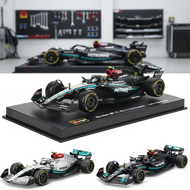 Bburago 1:43 Mercedes-AMG F1 W15 2024 #44 Hamilton Russell Diecast Alloy Car Model Collectible Toy  