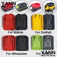 YANN1 DIY Adapter, Durable Portable Battery Connector, Practical ABS Charging Head Shell for Makita/DeWalt/WORX/Milwaukee 18V Lithium Battery