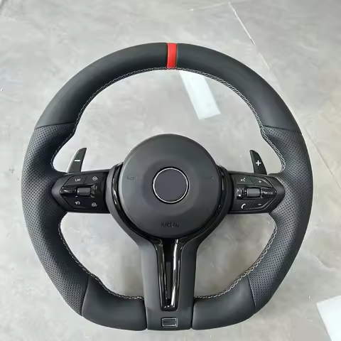 Flat Bottom M Sport Steering Wheel For BMW F10 F30 F20 F31 F11 F32 F36 F22 F15 F16 F25 F26 X5 X6 X3 