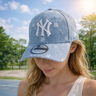 NY Yankees 牛仔布 Monogram New Era Cap