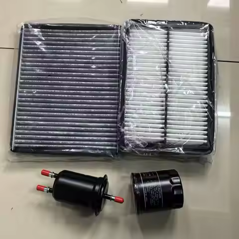 Filter set for Brilliance FRV FSV CROSS H530 V5 4A9/4G Air filter+oil +fuel filter+Air conditioning 