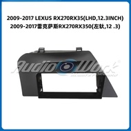 12.3 Inch For 2009-2017 LEXUS RX270 RX350 Car Radio Stereo GPS MP5 Android Player 2 Din Fascias Pane