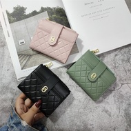 wallet perempuan dompet wanita Dompet kecil wanita pendek 2025 versi Korea yang bergaya sederhana da