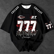 2025男士T恤数码印花3d短袖男士赛车图案777图案3D短袖T2025 men's T-shirt digital printing 3d short20251016