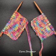 Rainbow Wool Yarn DIY Crochet Hand Knitting Yarn Woolen Knit yarn Blended Fancy Yarn Cotton yarn