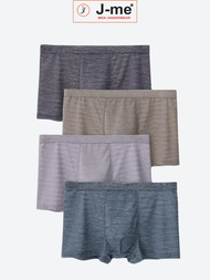 Combo 4 quần boxer lụa băng nam J-me thoải mái mềm mịn và thoáng khí JM822SH