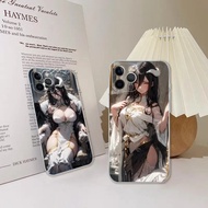 TK-1 Overlord Albedo Phone Case For iPhone  17，15 14 13 12 Mini 11 Pro XS Max X XR SE 6 7 8 Plus Sof
