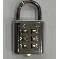 Keyless Combination 6 Digit Password Padlock Lock Code