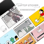 Dell G15 5515 G15 5520 ACD Top Keyboard Bottom PVC Vinyl Laptop Skin Sticker Notebook Decal Removabl