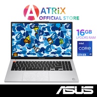 【Same Day Delivery】ASUS Vivobook S15 OLED BAPE Edition K5504VA-MA254W | 15.6" OLED 2.8K | i9-13900H | 16GB/1TB | 2Y