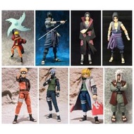 SHF 火影 鳴人 卡卡西 波風水門 鼬 自來也 可動手辦公仔擺件