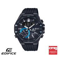 CASIO นาฬิกาข้อมือผู้ชาย EDIFICE รุ่น ECB-10PB-1ADF วัสดุเรซิ่น สีดำ