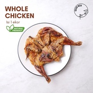 Boy Dehydrated Whole Chicken Jerky DogCemilan Organicnatural