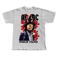 <READY STOCK XS-9XL> ACDC Angus Young- 100% Premium Cotton Tshirt