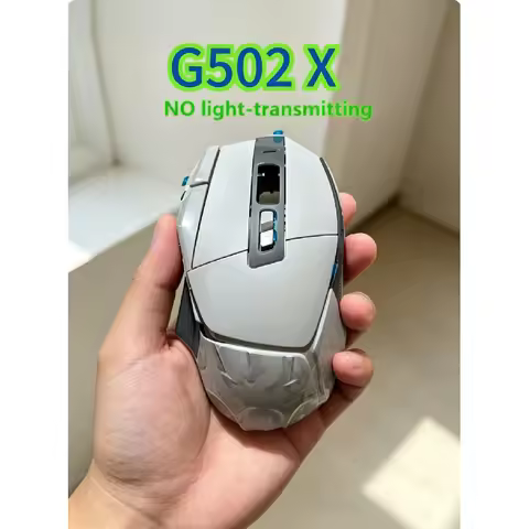 Replacement Housing Shell Kit for Logitech G502 X / G502 X PLUS Wireless Mice | Includes Top Cover &