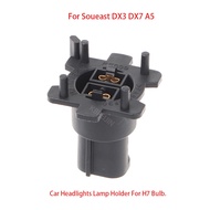 1Pcs For Soueast DX3 DX7 A5 Car Headlights H7 Bulb Lamp Holder Socket 2Pin Accessories