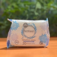 Femfresh Intimate Skincare 0% Sensitive Intimate hygiene wet wipes for Sensitive skin 20 sheets