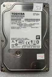 @淡水無國界@ TOSHIBA 500GB 無法讀取 故障硬碟 二手 硬碟 3.5吋 報帳硬碟 零件 編號:S3