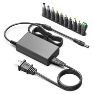 15V 60W Universal AC/DC Adapter Switching Power Supply with 10 Selectable Adapter Tips, AC to DC 15V