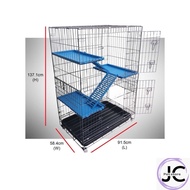 9134S Cat Cage Plastic Platform *36”L x 24”W x 54”H