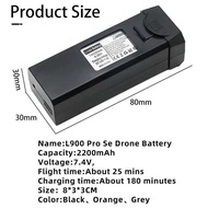 1-3Pcs For Max Drone Quadcopter Part L900 PRO SE MAX Rechargeable Battery
