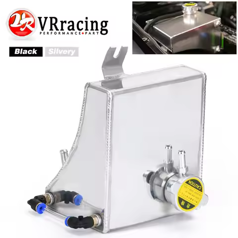 VR - 240SX S13 SR20DET KA24DE KA24E KA24 Aluminum Coolant Overflow Tank Reservoir Kit For Nissan (Fi