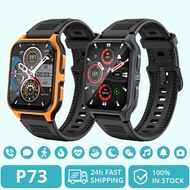 P73 1.9" Outdoor Military Smart Watch Men Bluetooth Call Smartwatch For Xiaomi Android IOS, IP68 Waterproof Fitness Watch