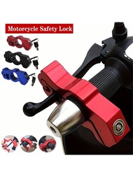 使用這款重型防盜把手鎖保護您的摩托車！