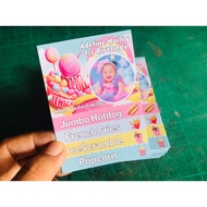 ticket stub 100pcs customized stub