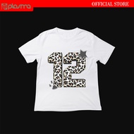 CUSTOM LEOPARD NUMBER T-SHIRT - 24s Combed Cotton