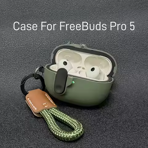Case For HUAWEI FreeBuds Pro 5 Magnetic Automatic Lock Cases Phone Stand Headphone Cover For freebud