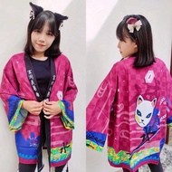 HAORI GIYUU MASK KIMETSU NO YAIBA CARDIGAN KIMONO